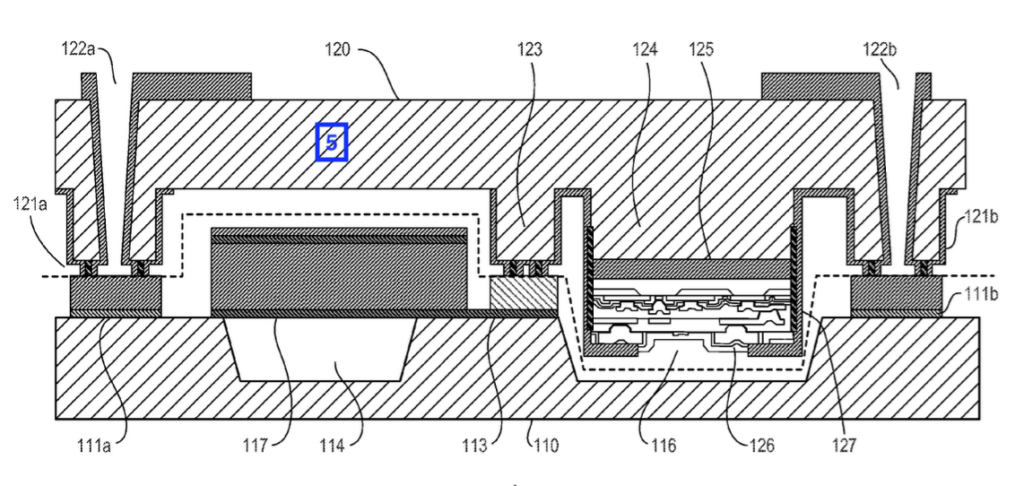 Patent US8232845B2 Figure 1